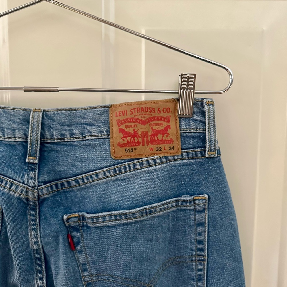 Levi's 514 Denim Blue Jeans